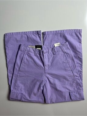 NWT Levi’s Baggy Cargo Pants, Purple, Size 25x30